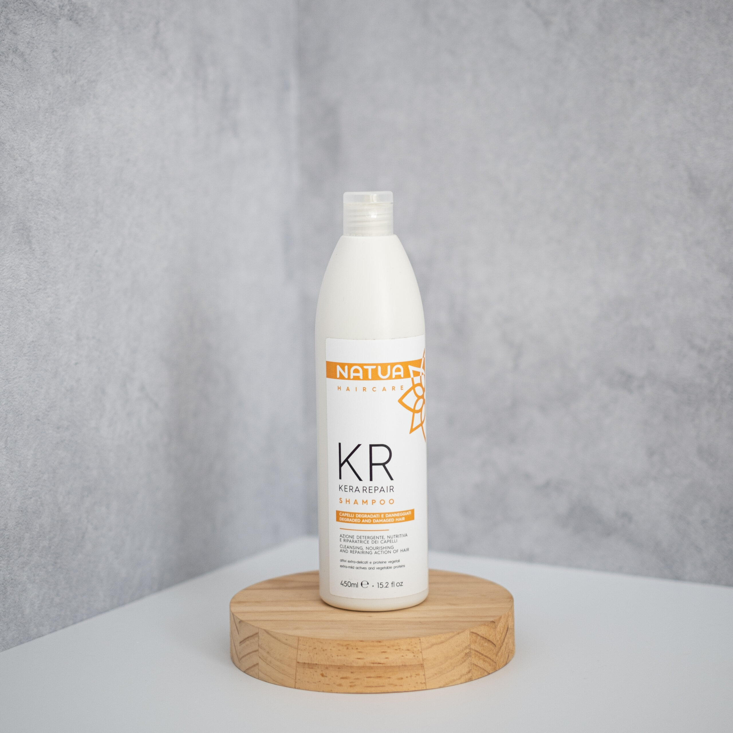 KR KERAREPAIR SHAMPOO – Шампунь для відновлення пошкодженого волосся 450 мл