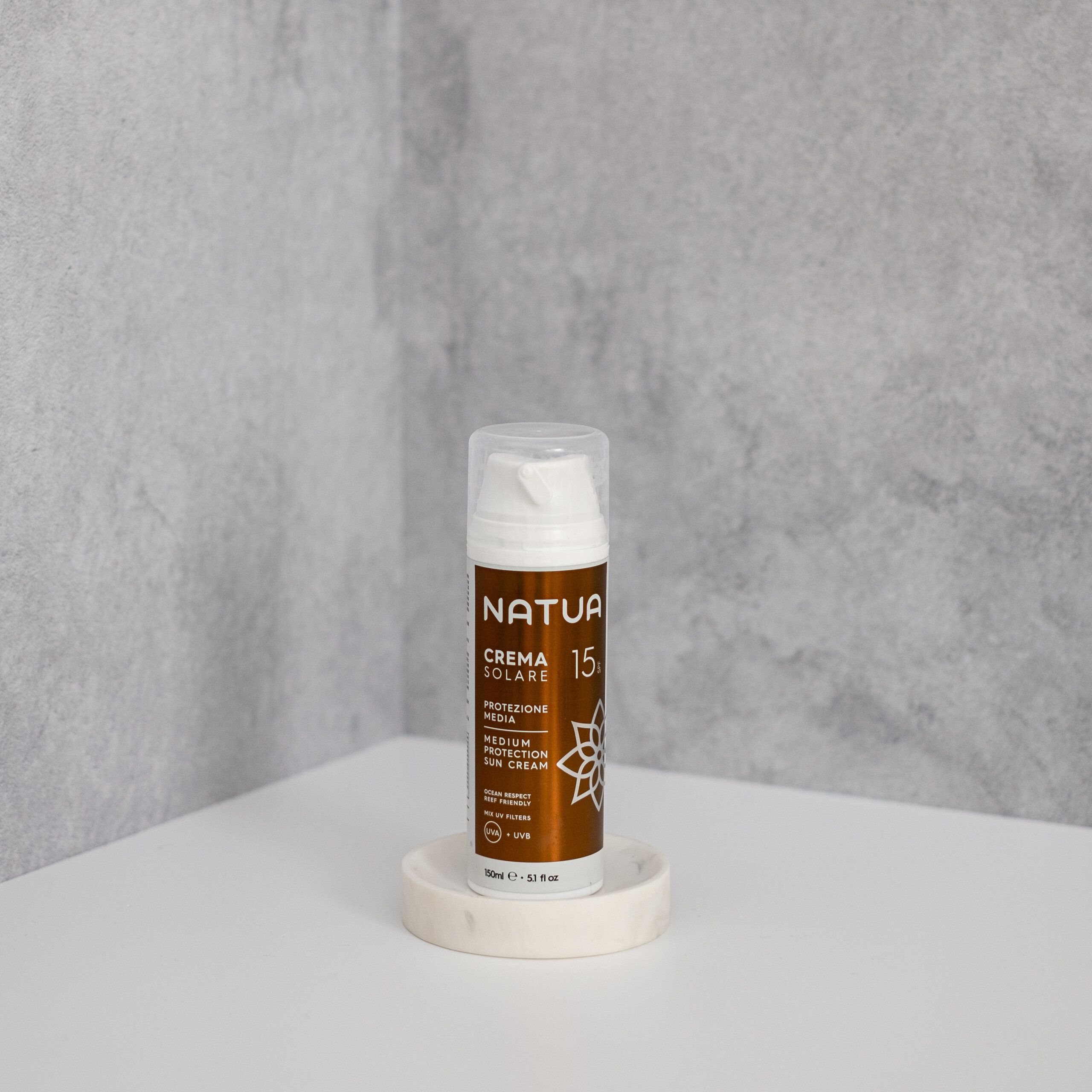SUN CREMA SOLARE spf 15 – Сонцезахісний крем для тіла 150 мл