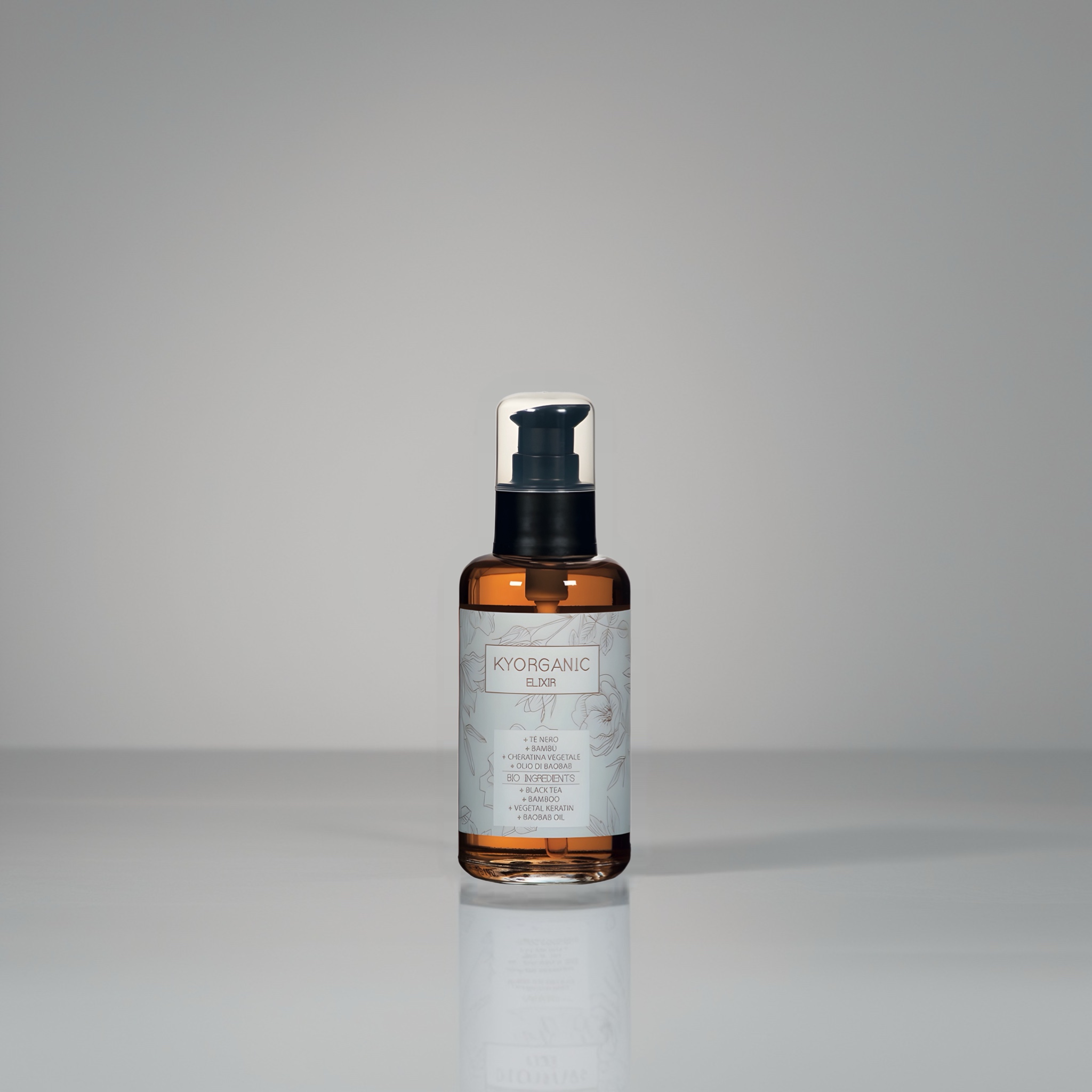 OLIO KYORGANIC – Незмивний еліксир для блиску та відновлення волосся 100 мл